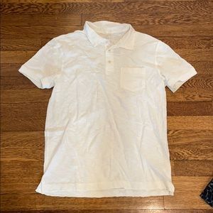 NWOT white mens polo GAP